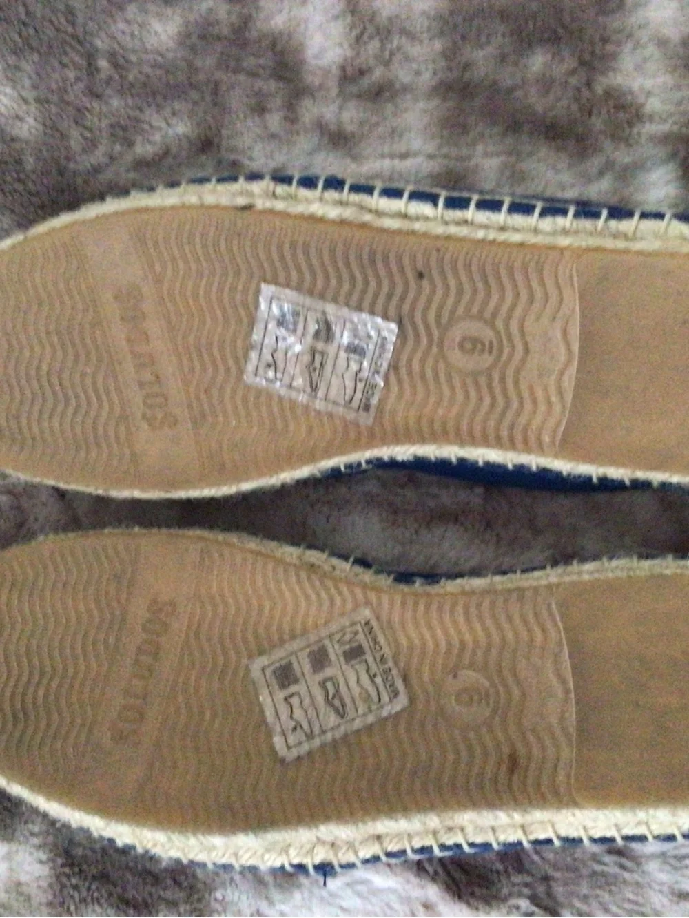 Soludos Dali Navy Canvas Espadrilles - 9M